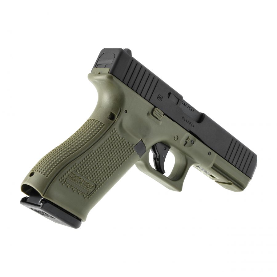 Glock 17 gen 5. 4.5 mm CO2 green air pistol 4/9