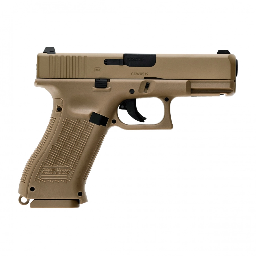 Glock 19X 4.5mm coyote air pistol 2/8