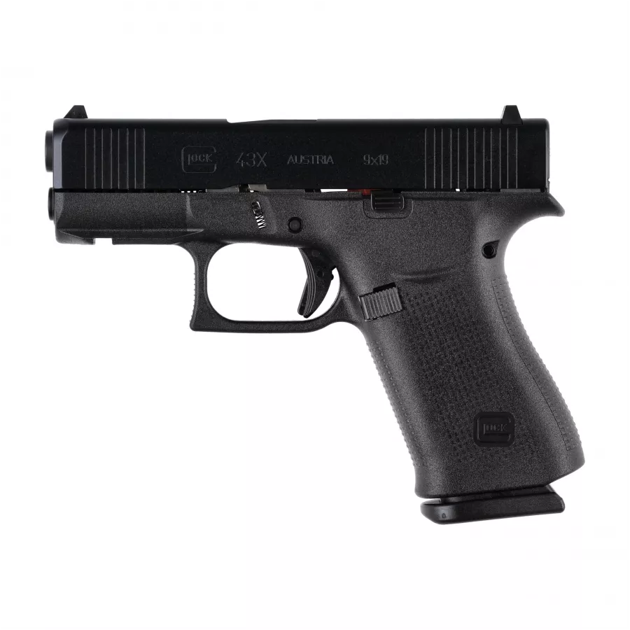 Glock 43X RAIL Black pistol 9 mm cal. 1/11