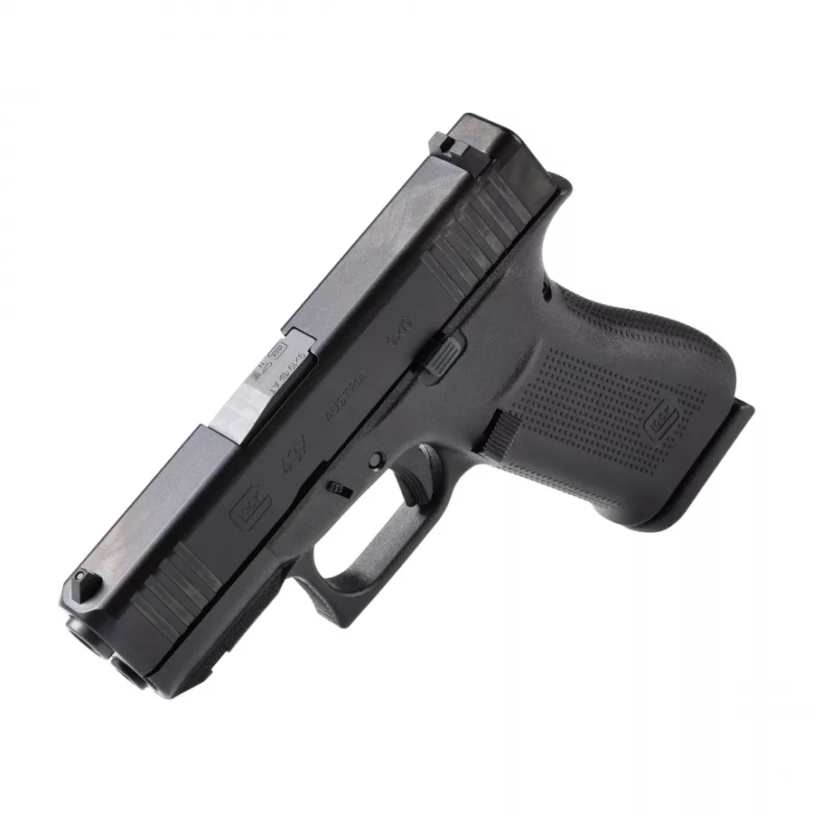 Glock 43X RAIL Black pistol 9 mm cal. 3/11