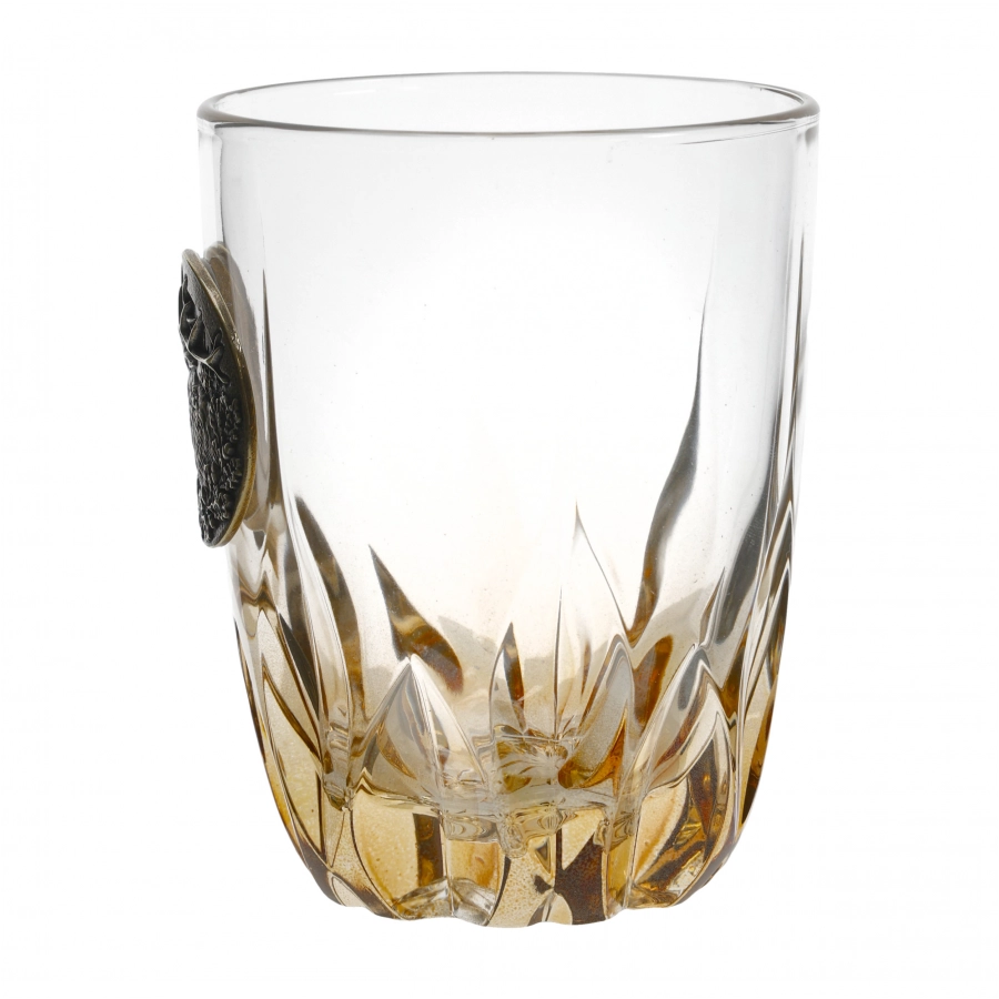 Golden Fox Fire Amber whiskey glasses 2 pcs. 3/5