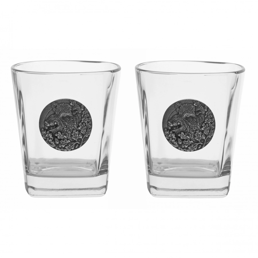 Golden Fox Geo whiskey glasses 2 pcs. 1/5