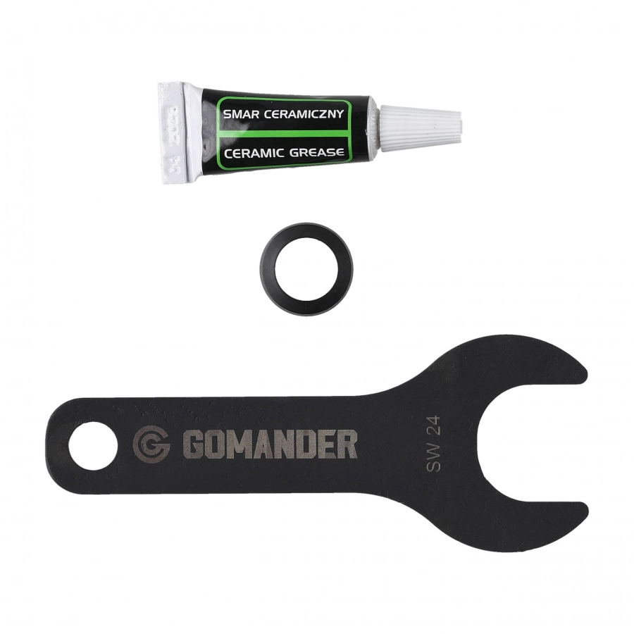 Gomander Quadron flash suppressor 5.56 1/2-28 UNEF 4/8