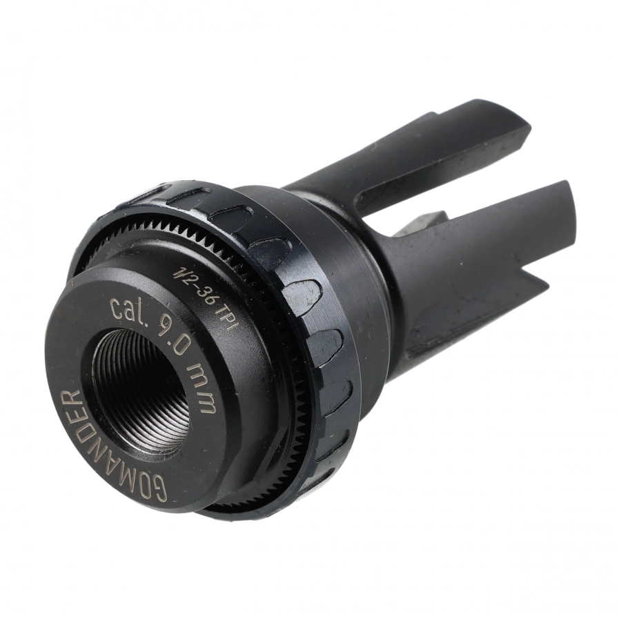 Gomander Quadron flash suppressor 9.0 1/2-36 TPI 2/7