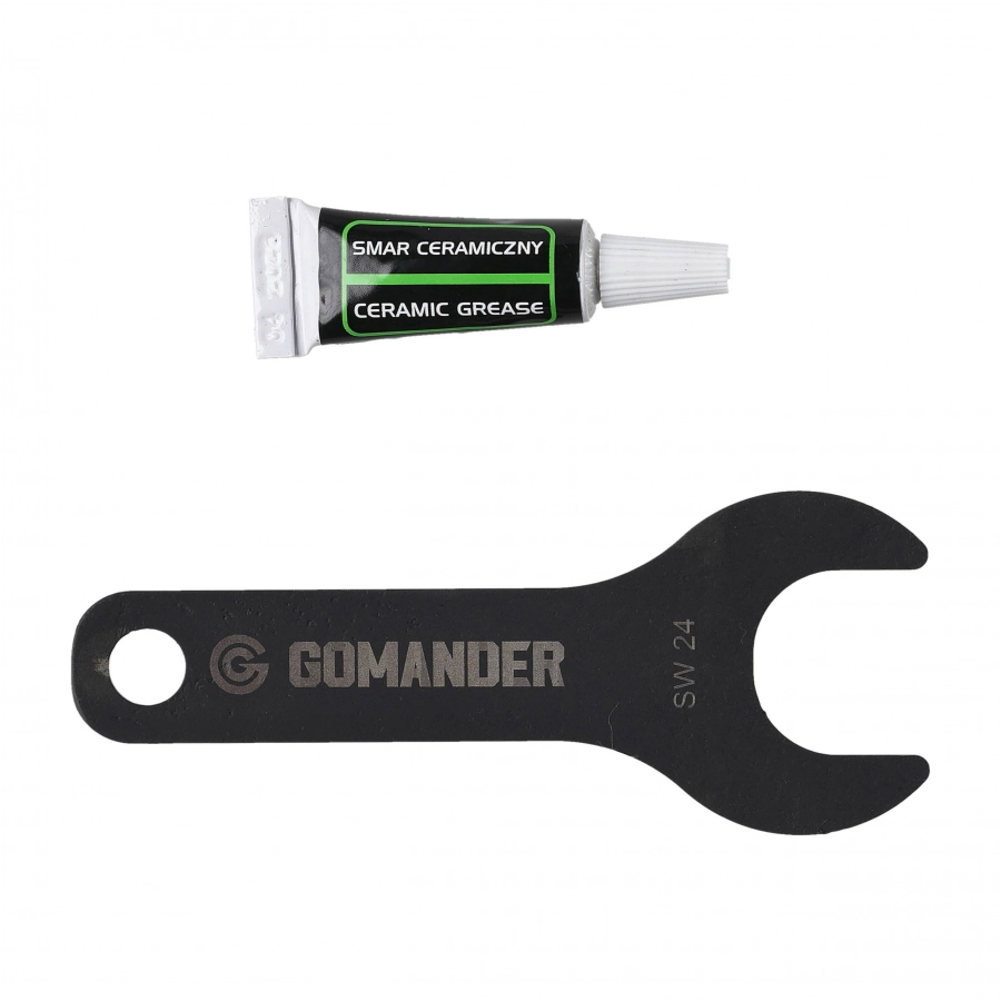 Gomander Quadron flash suppressor 9.0 1/2-36 TPI 4/7