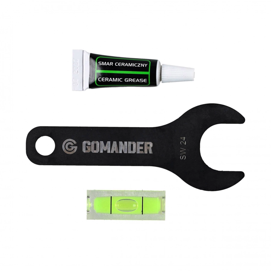 Gomander Raptor 7.62 M14x1 LH exhaust brake 4/7