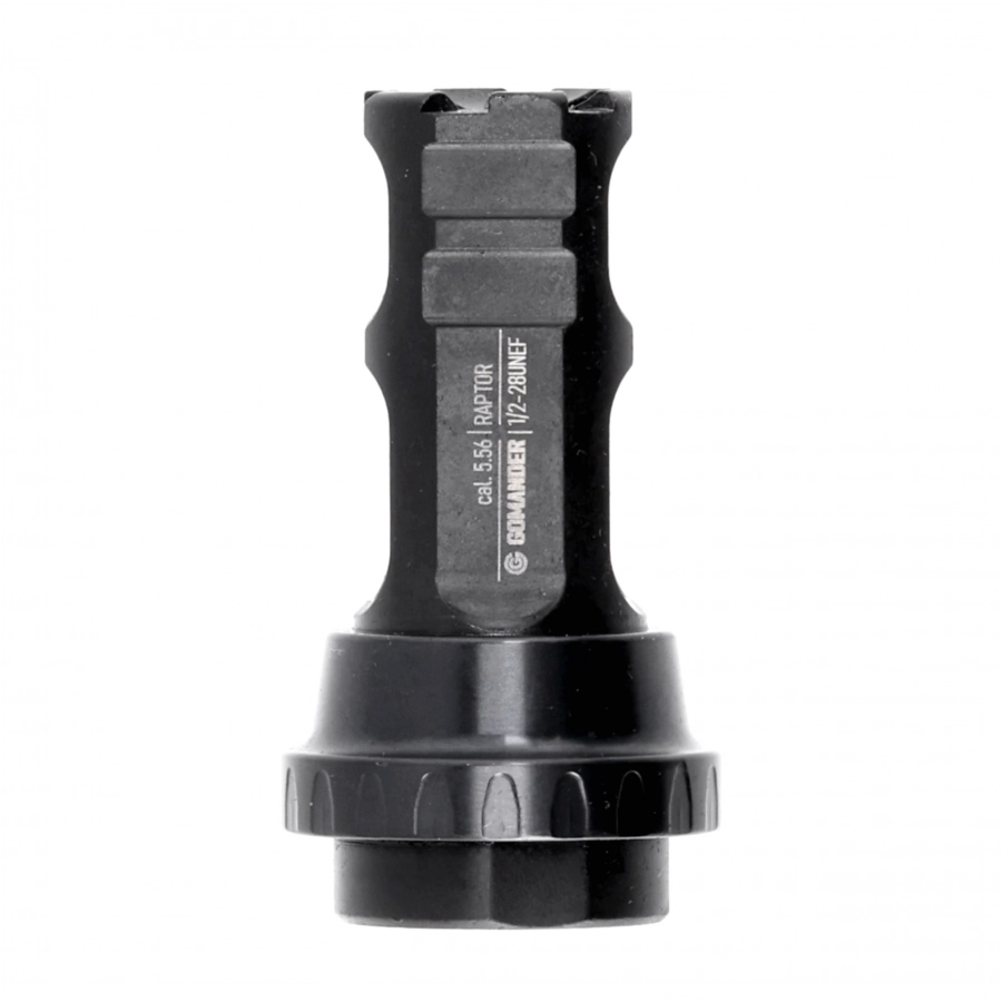 Gomander Raptor muzzle brake 5.56 1/2-28 UNEF black 1/8