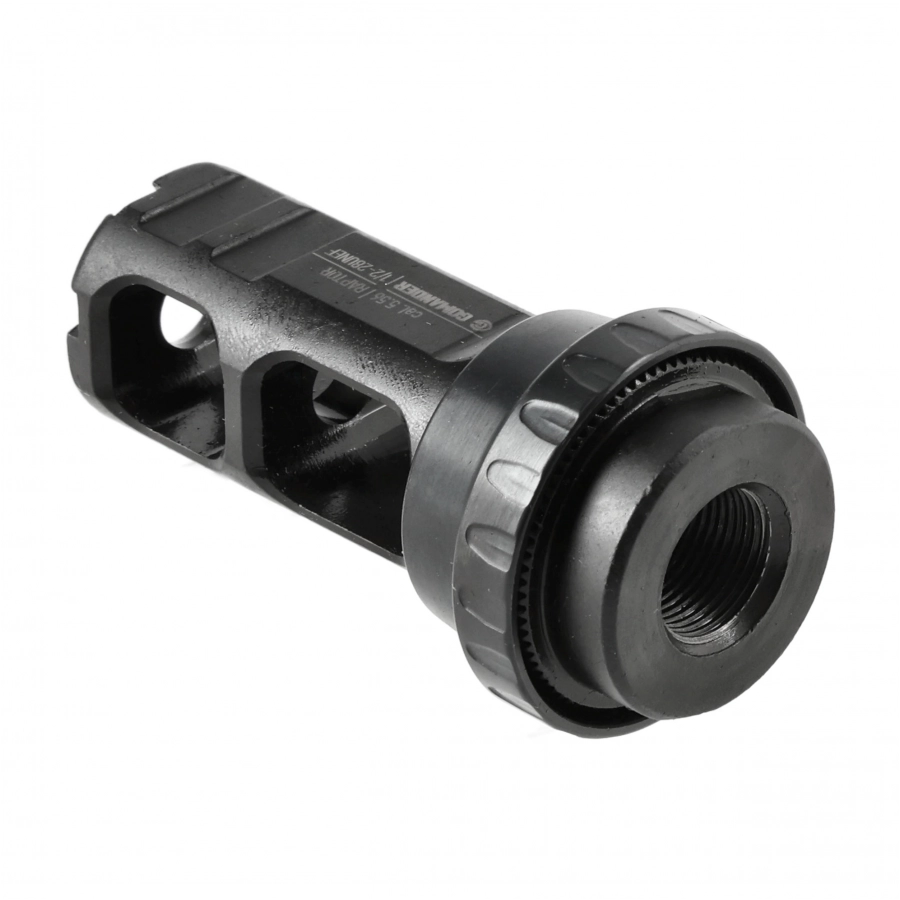 Gomander Raptor muzzle brake 5.56 1/2-28 UNEF black 4/8