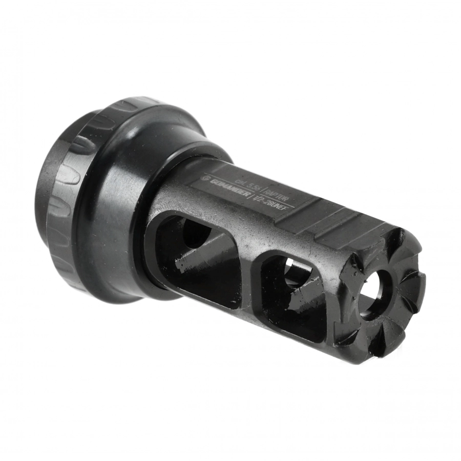 Gomander Raptor muzzle brake 5.56 1/2-28 UNEF black 3/8