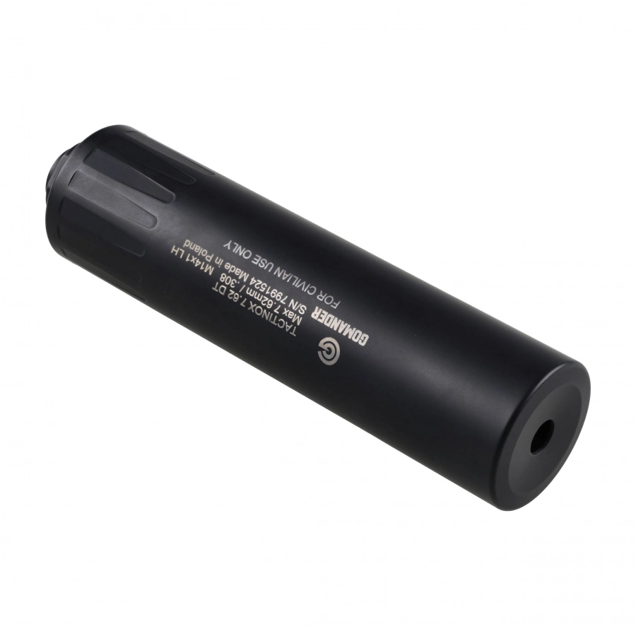 Gomander Tactinox DT 7.62 M14X1 LH BLK muffler 2/8