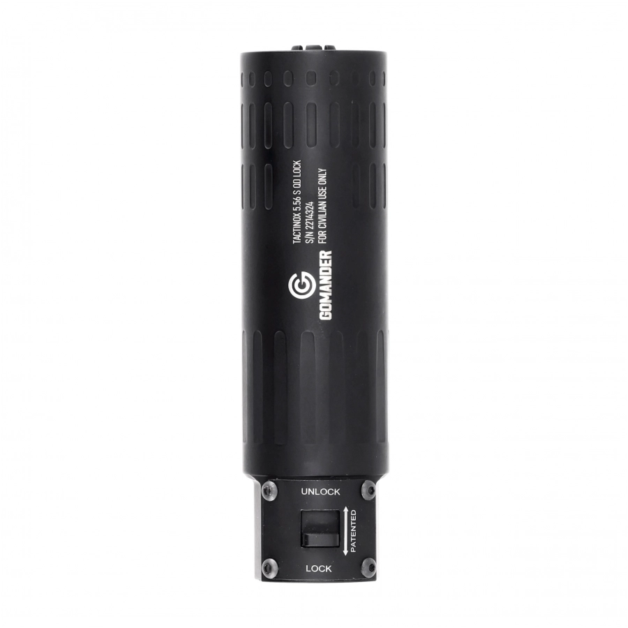 Gomander Tactinox QD-LOCK suppressor S 5.56 M26x1.5 black 1/10