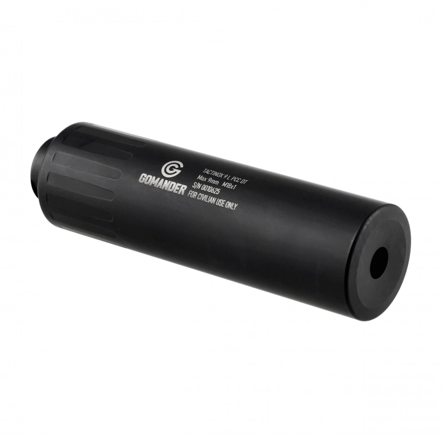 Gomander Tactinox suppressor DT 9L PCC M18x1 black 3/7