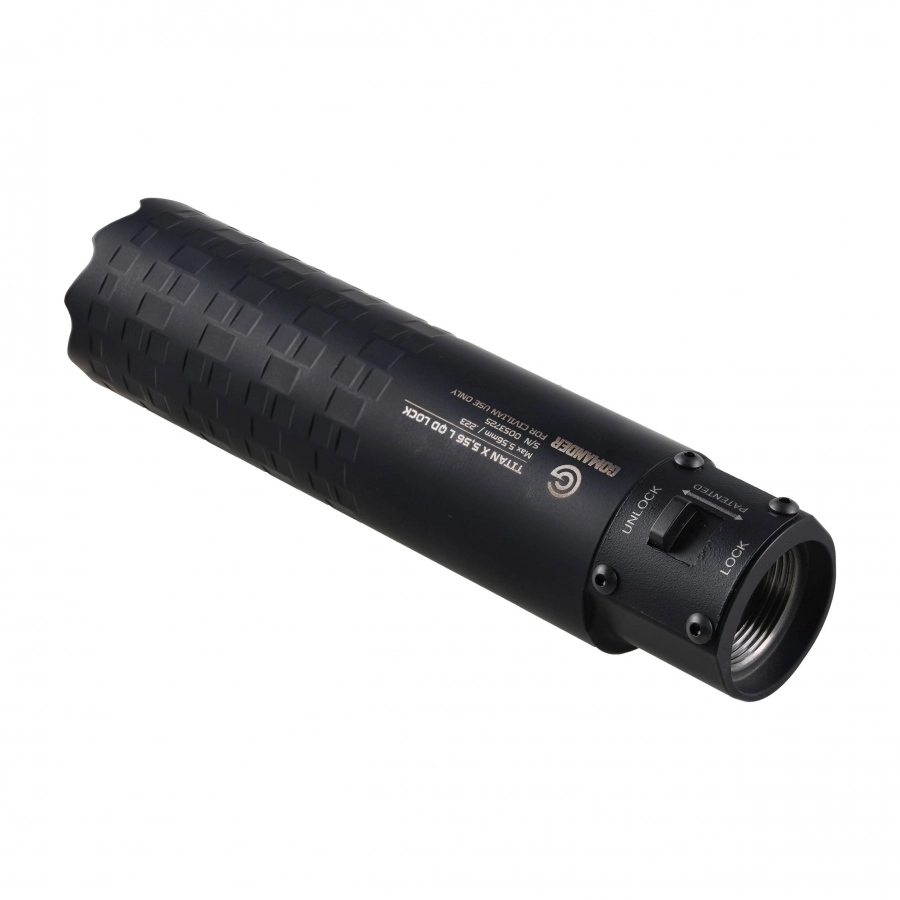 Gomander Titan X QD-LOCK L 5.56 BLK silencer 3/8