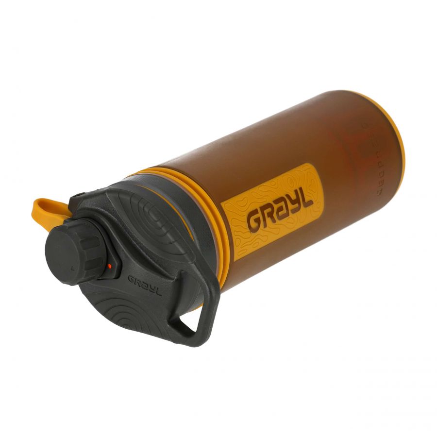 Grayl GeoPress amber filter bottle 4/5