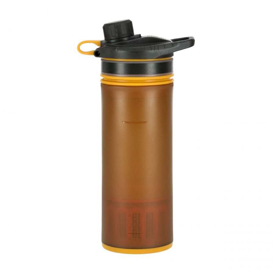 Grayl GeoPress amber filter bottle 3/5