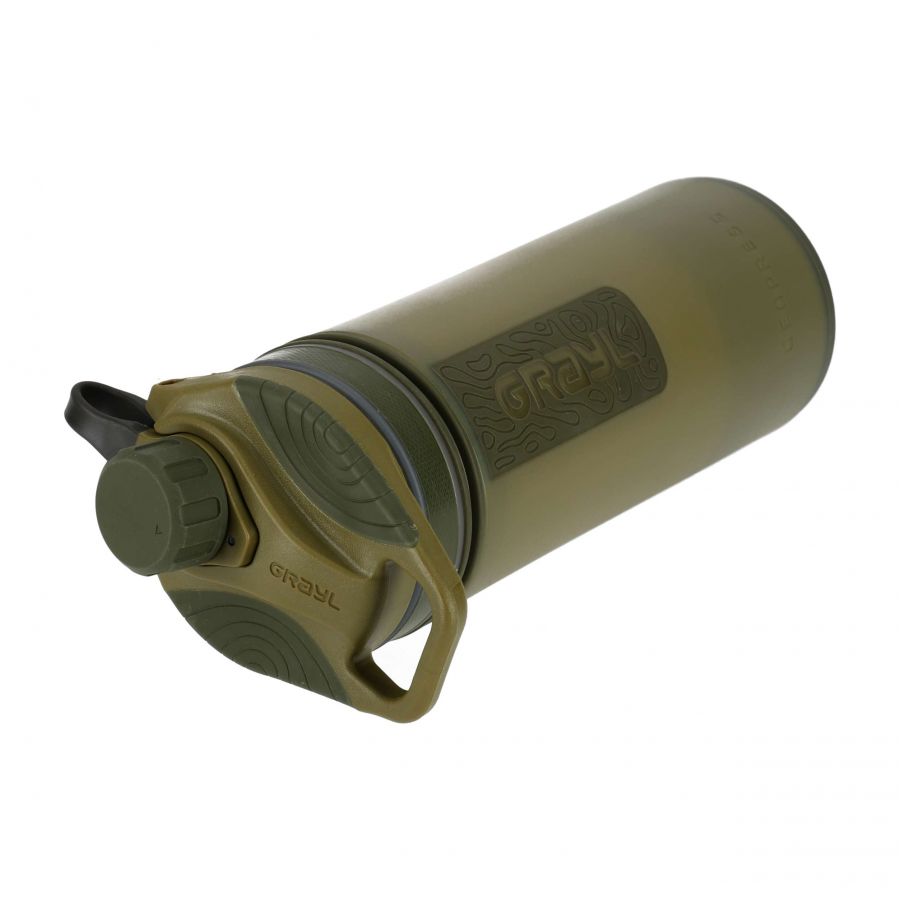 Grayl GeoPress Olive Drab Filter Bottle 4/5