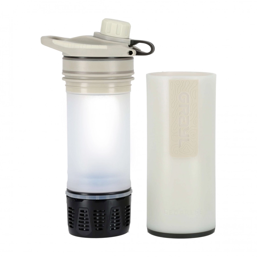Grayl GeoPress Peak White Filter Bottle 2/5