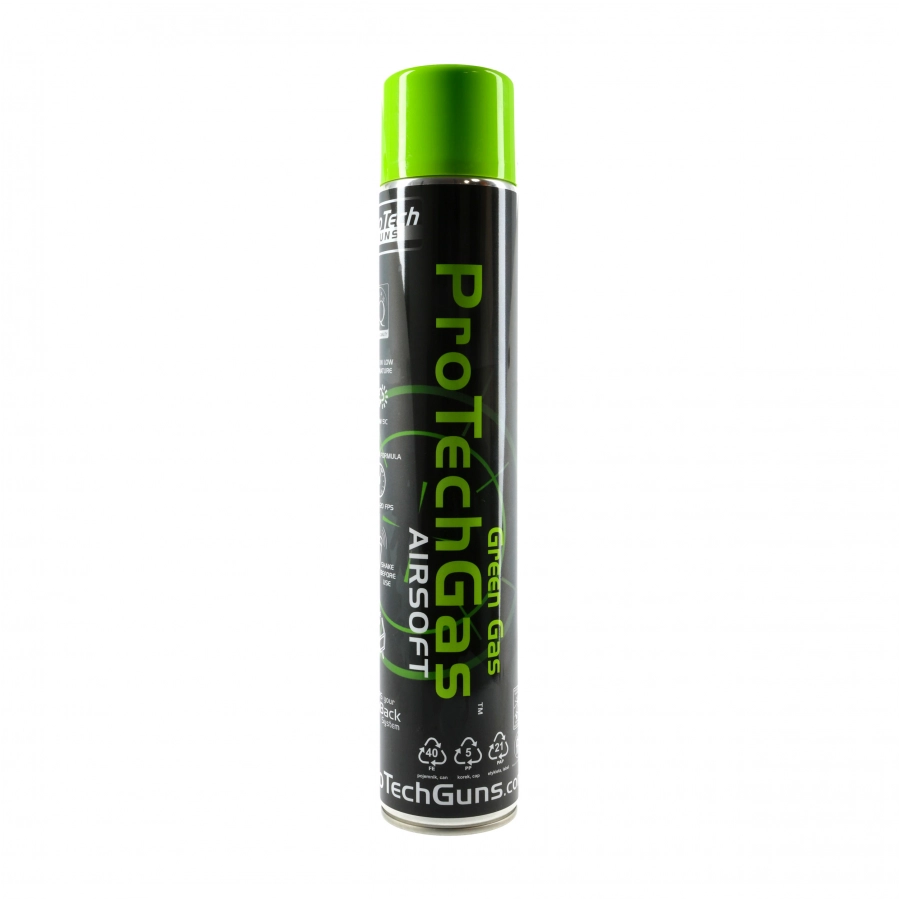 Green gas do zasilania replik Pro Tech Guns 1000 ml