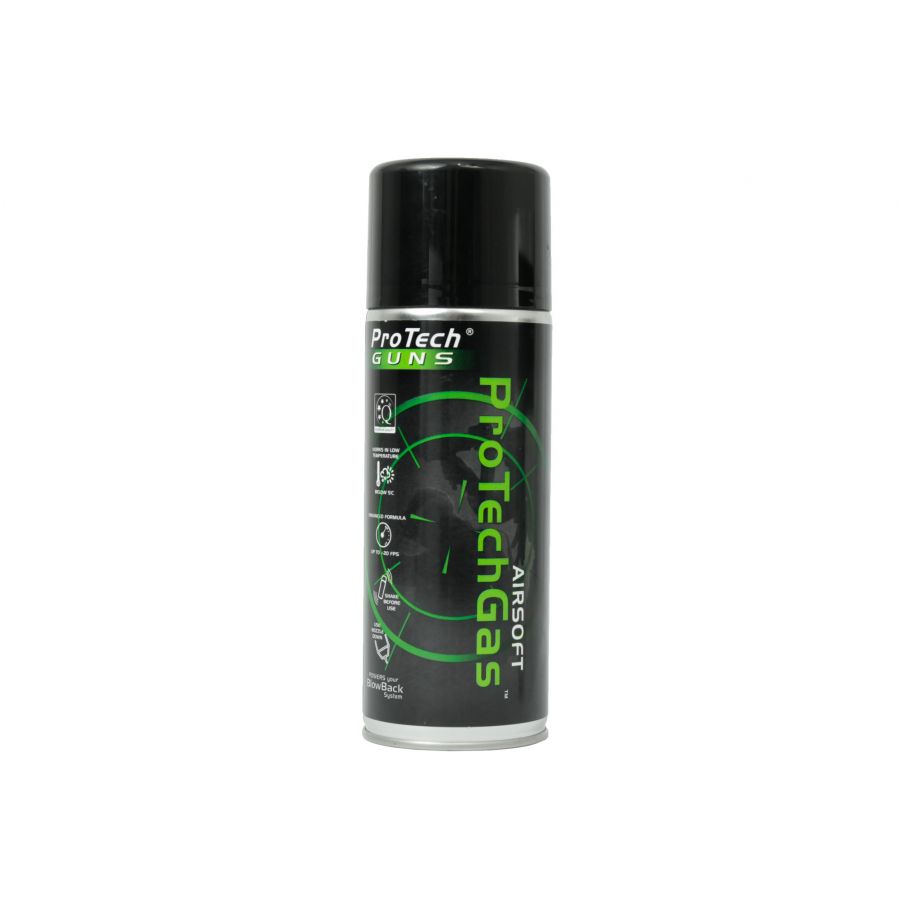 Green gas to power Pro Tech Guns replicas 520 ml 2/4