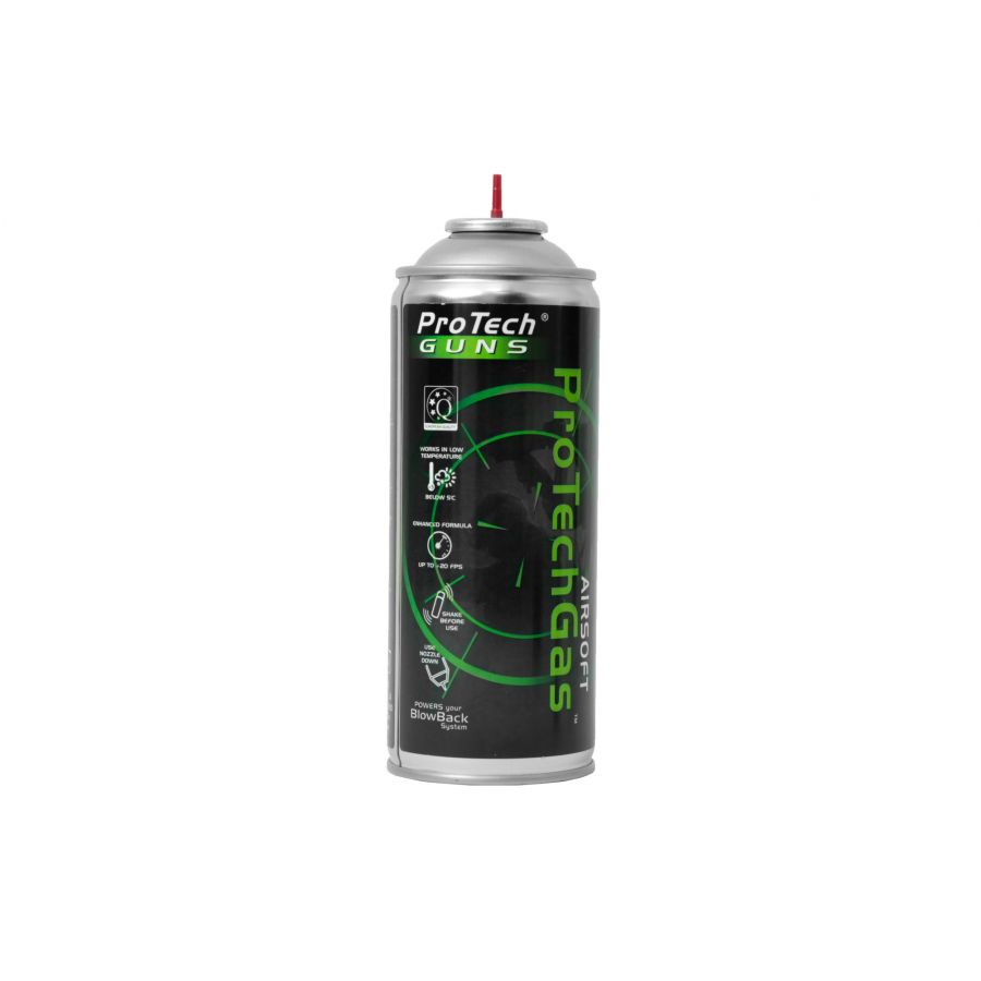 Green gas to power Pro Tech Guns replicas 520 ml 3/4