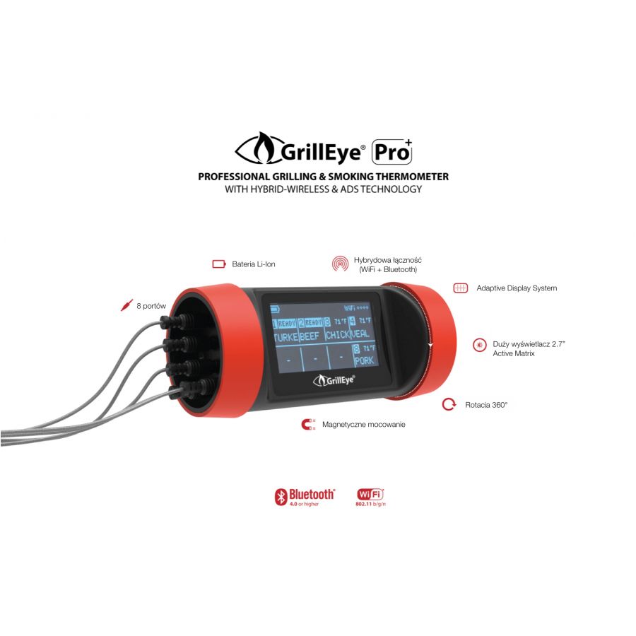 GrillEye Pro Plus Thermometer 3/6