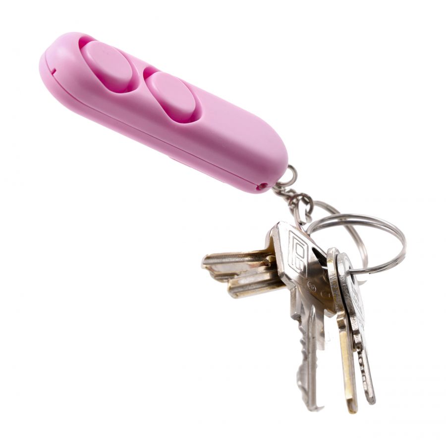 Guard Piranha 130 dB pink personal alarm 2/3