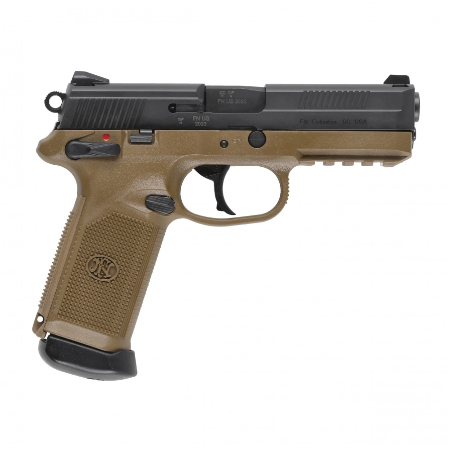 GUN FNX-45 FDE/BLK MS 45ACP 2/12