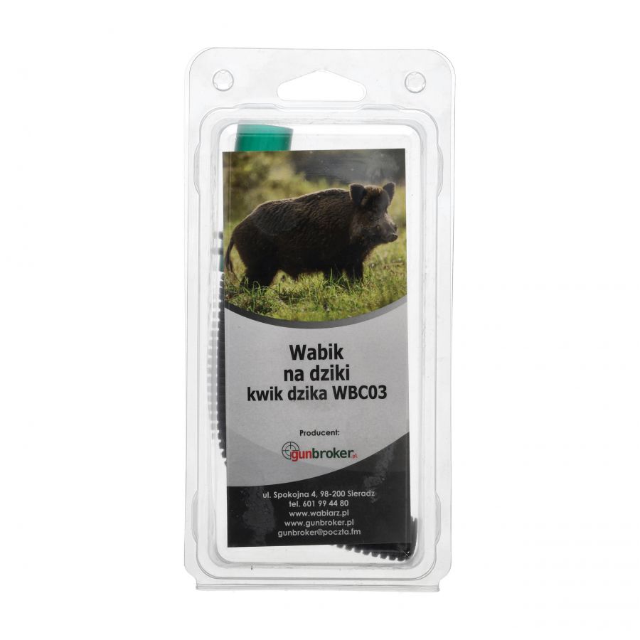 Gunbroker wild boar decoy WBC03 wild boar quack 4/4