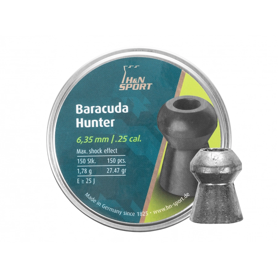 H&N Baracuda Hunter diabolo shot 6.35/150 1/3