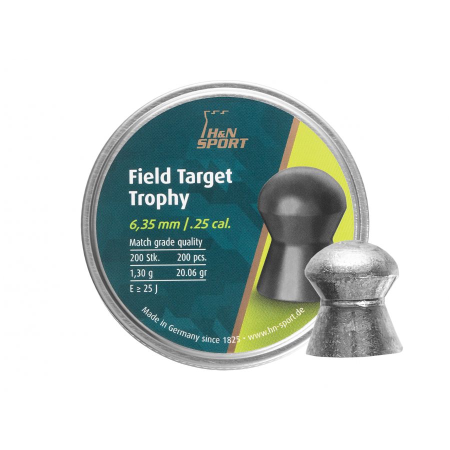 H&amp;N Field Target Trophy 6.35/200 diabolo shot. 1/3
