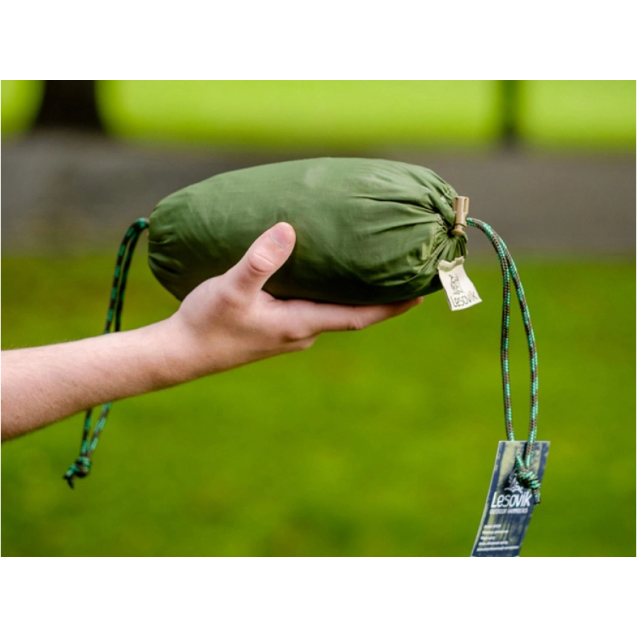 Hamak Lesovik Duch treetop green 2/4