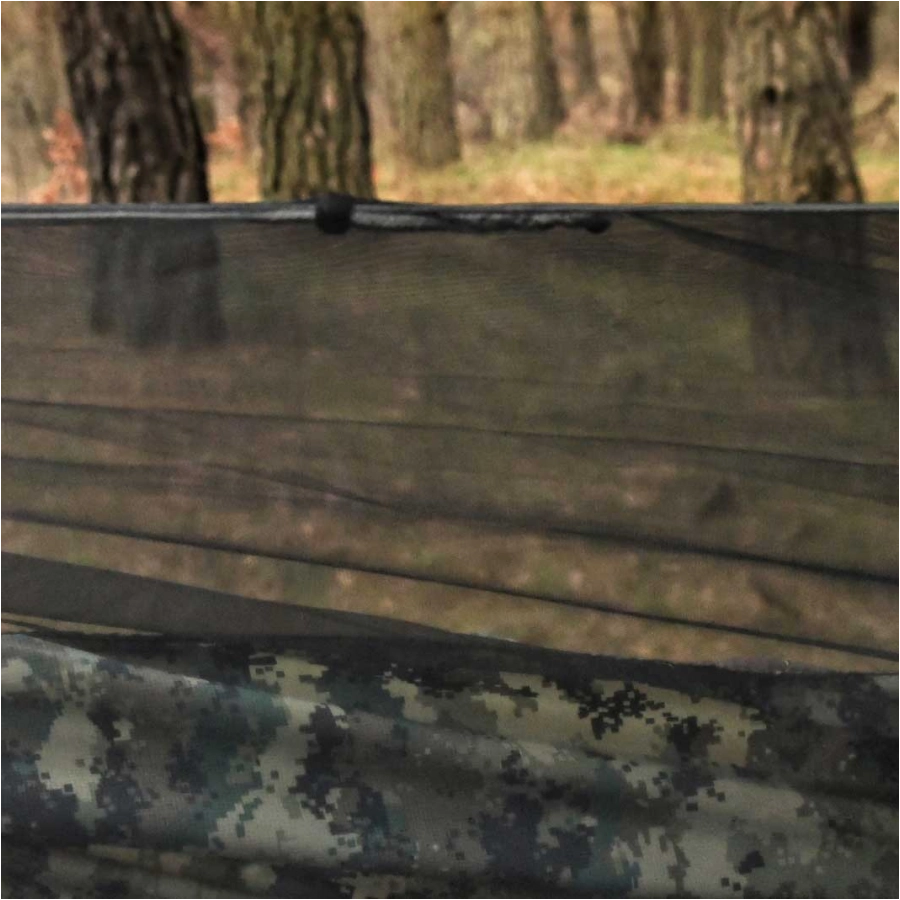 Hamak TigerWood Ważka V2 long z moskitierą camo 4/4