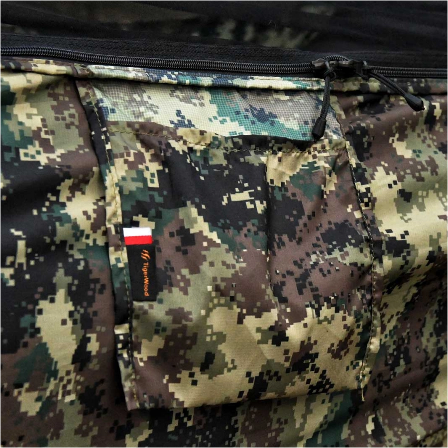Hamak TigerWood Ważka V2 long z moskitierą camo 3/4