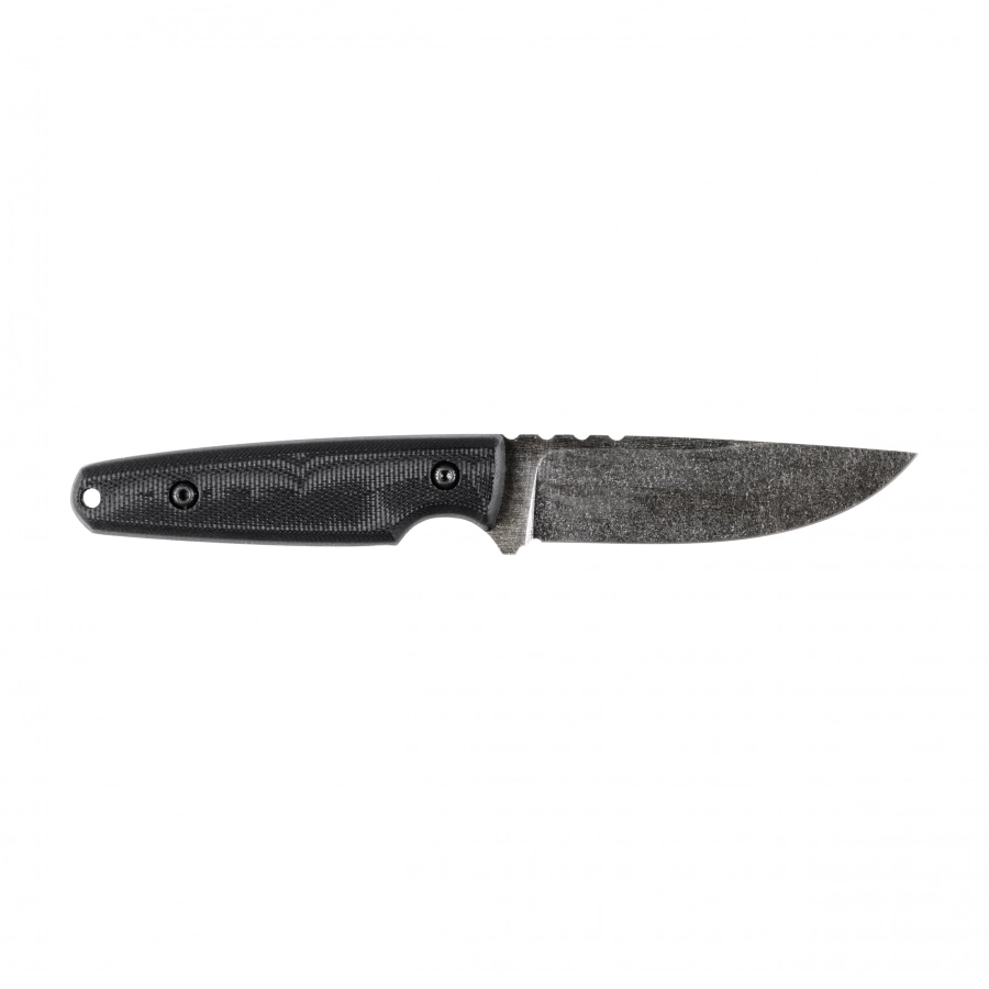 Handie G10 Stonewash Black Belt Knife 2/5