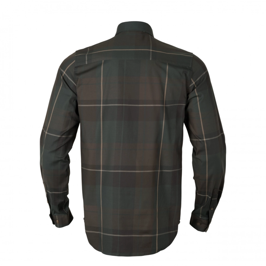 Harkila Akse Shadow brown check shirt 2/2