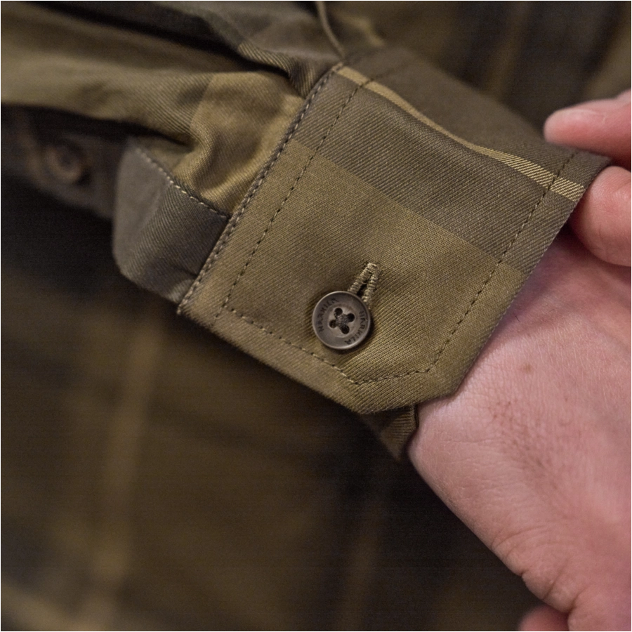 Harkila Akse Willow green check shirt 4/6