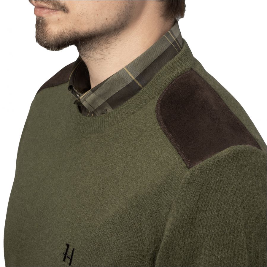 Harkila Arran olive men's sweater 4/5