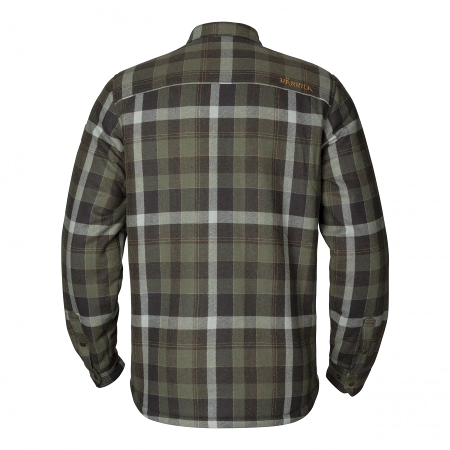 Harkila Asmund willow green shirt jacket 2/8