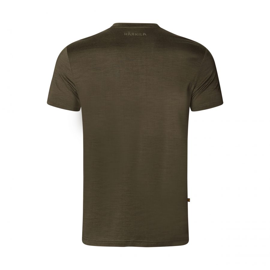 Harkila Base All Season S/S T-Shirt willow green 2/3