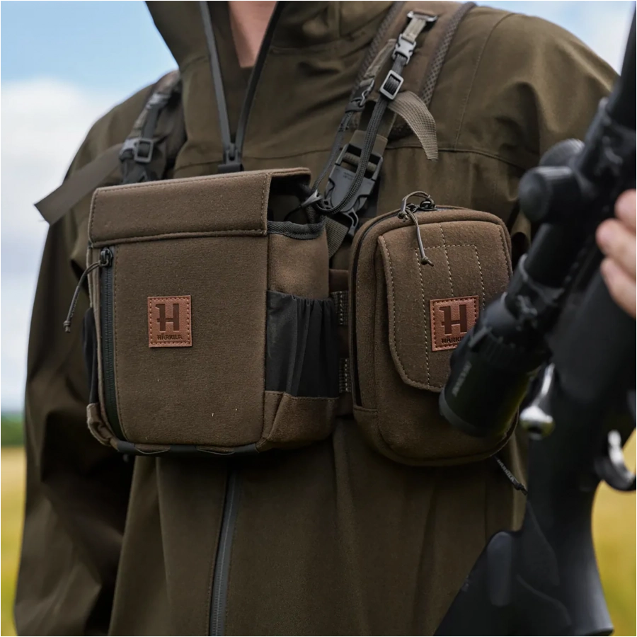 Harkila binocular harness Dark willow green 3/10