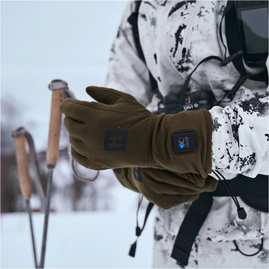 Härkila clim8 Willow green men's gloves 4/4