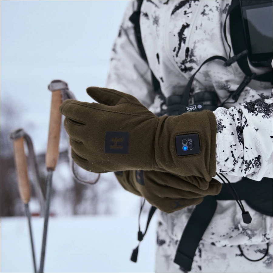 Härkila clim8 Willow green men's gloves 4/4