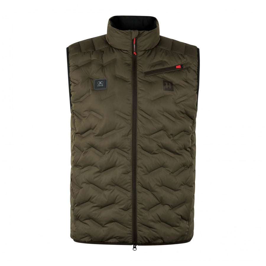 Härkila clim8 willow green men's vest 1/7
