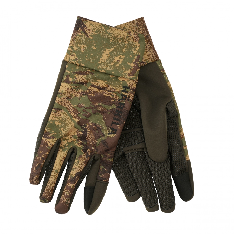Härkila Deer Stalker camo fleece AXIS gloves 1/4