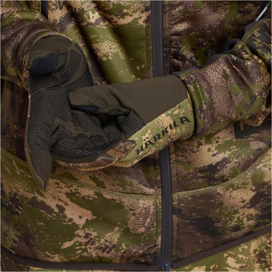 Härkila Deer Stalker camo fleece AXIS gloves 2/4