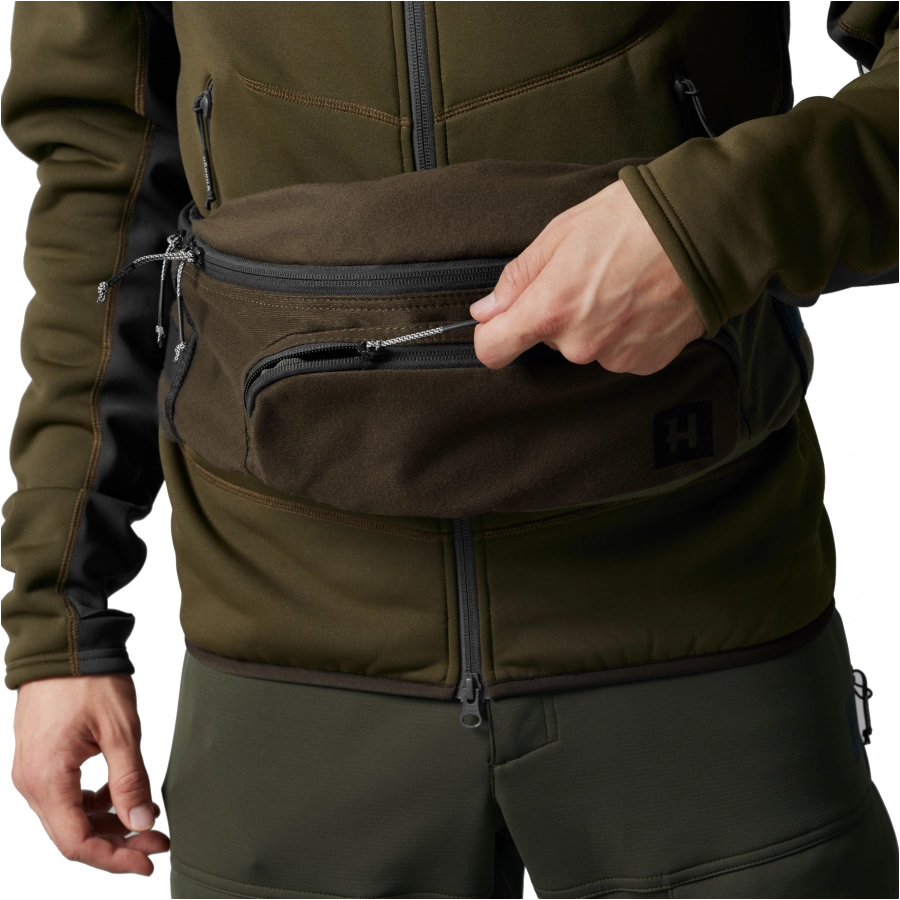 Härkila Deer Stalker dark green hip bag 3/9