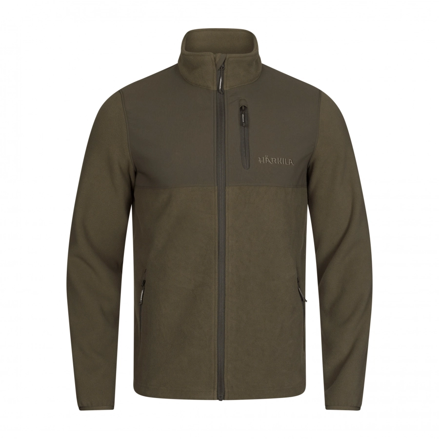 Harkila Fjell Light Willow Green Sweatshirt 1/4