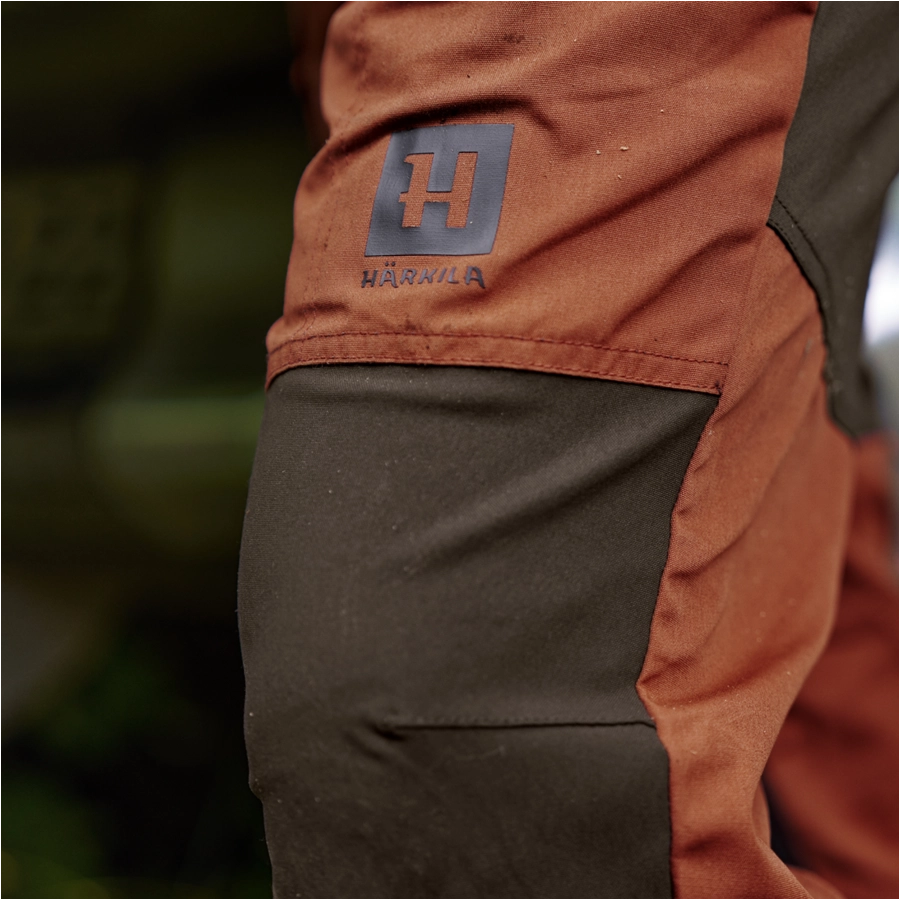 Harkila Fjell Shadow brown/Arabian spice pants 4/7