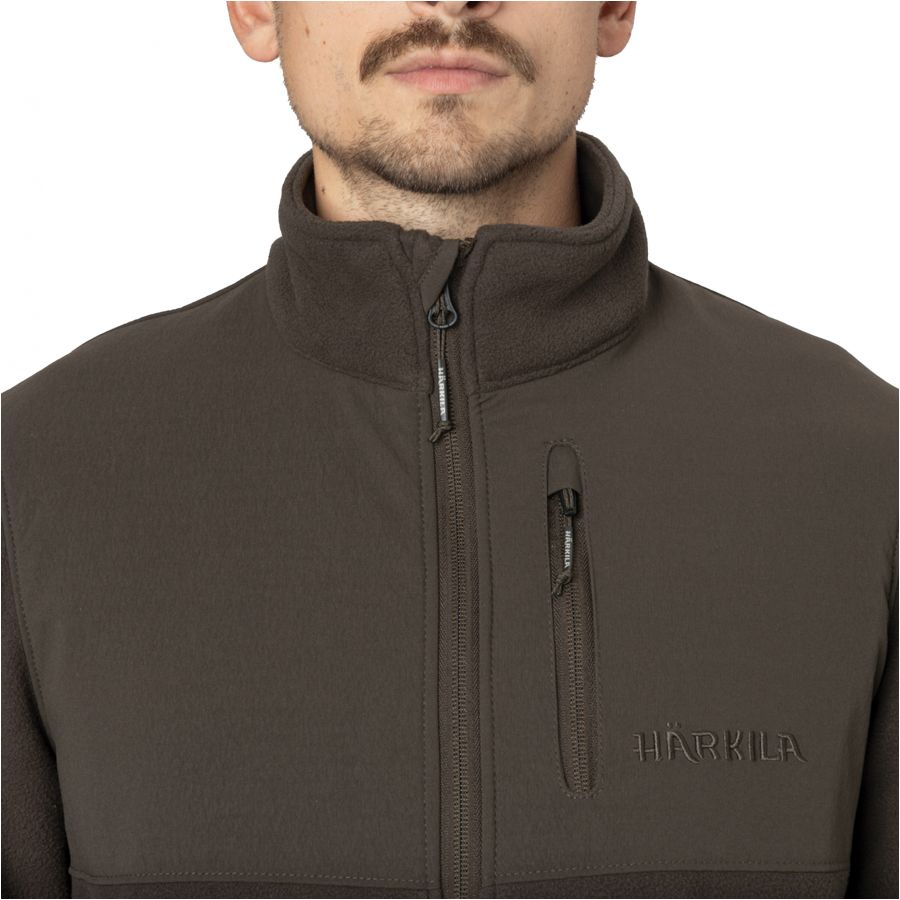 Harkila Fjell Shadow brown sweatshirt 4/4