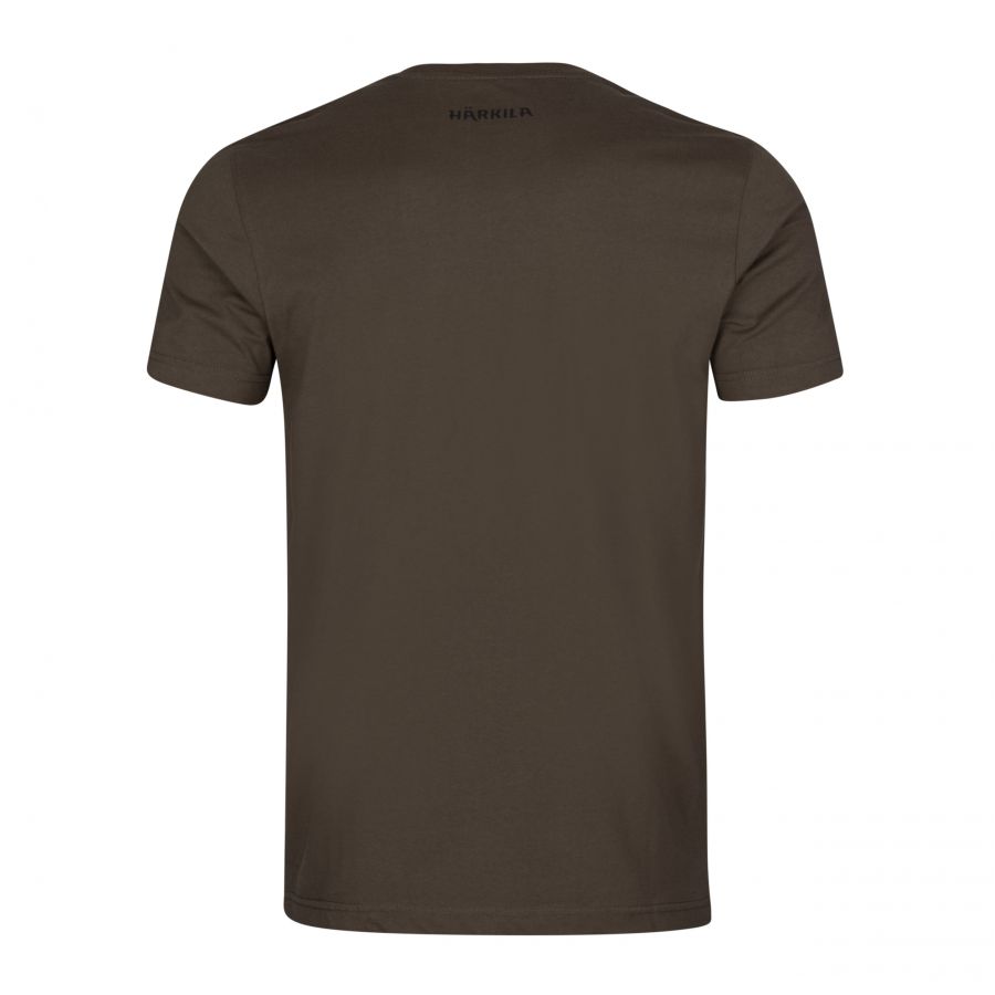 Harkila Gorm Shadow brown T-shirt 2/3